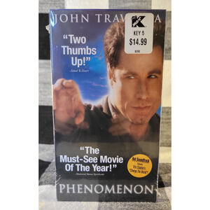 FACTORY SEALED VHS Phenomenon 1996 Movie John Travolta, Forest Whitaker